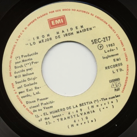 Iron Maiden (UK-1) : Lo Mejor de Iron Maiden